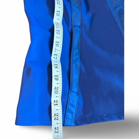 ⭐️SOLD ⭐️Athleta Blue Verbier Fleece Lined Full Zip Jacket Size XL - Picture 6 of 6